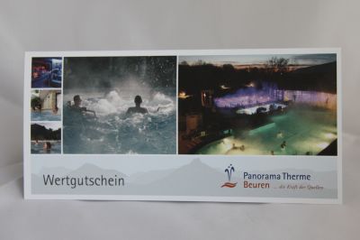 10 € -Thermalbad-Gutschein Beuren 10 € -Thermalbad-Gutschein Beuren: 1.000 Punkte